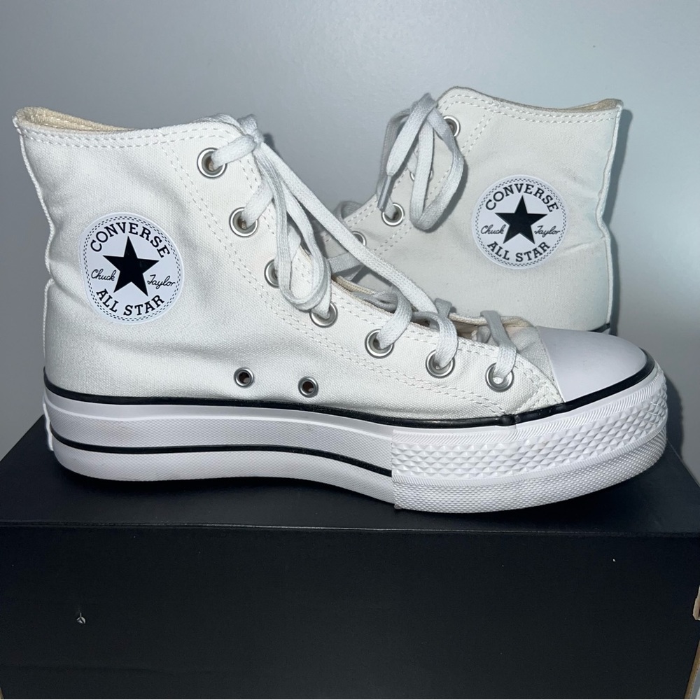 Converse Women's White High-Top Sneakers